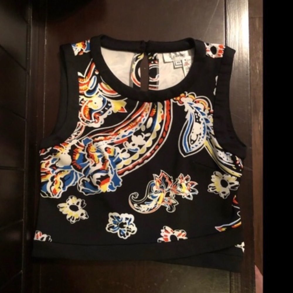 5 Twelve Sleeveless Cropped Top Size XS NWT